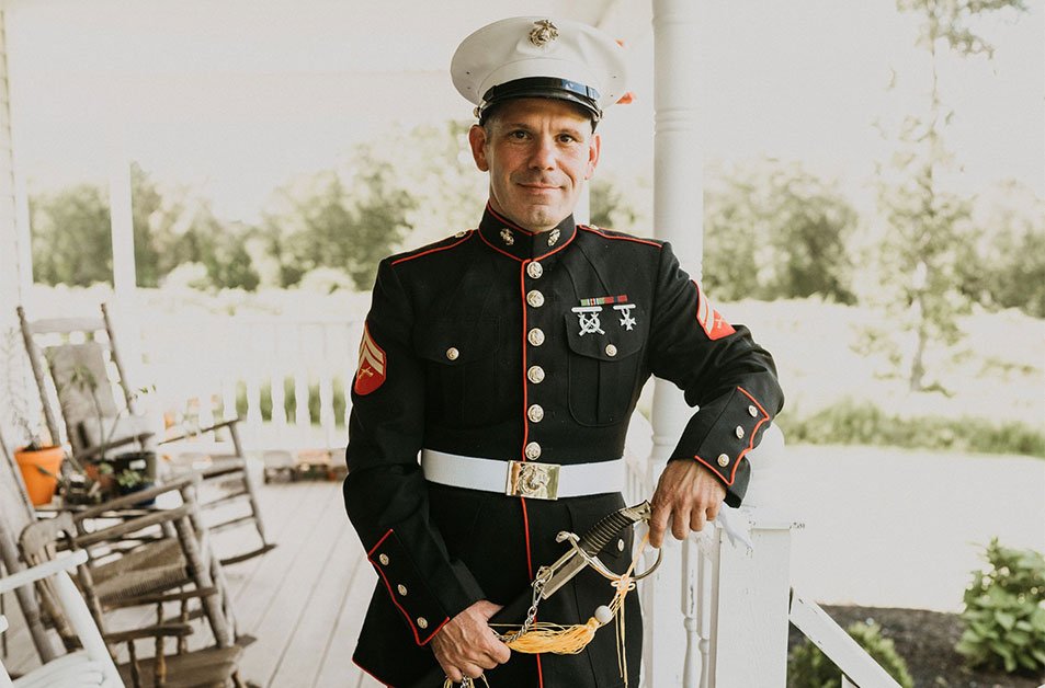 Ryan Winiarski in Uniform