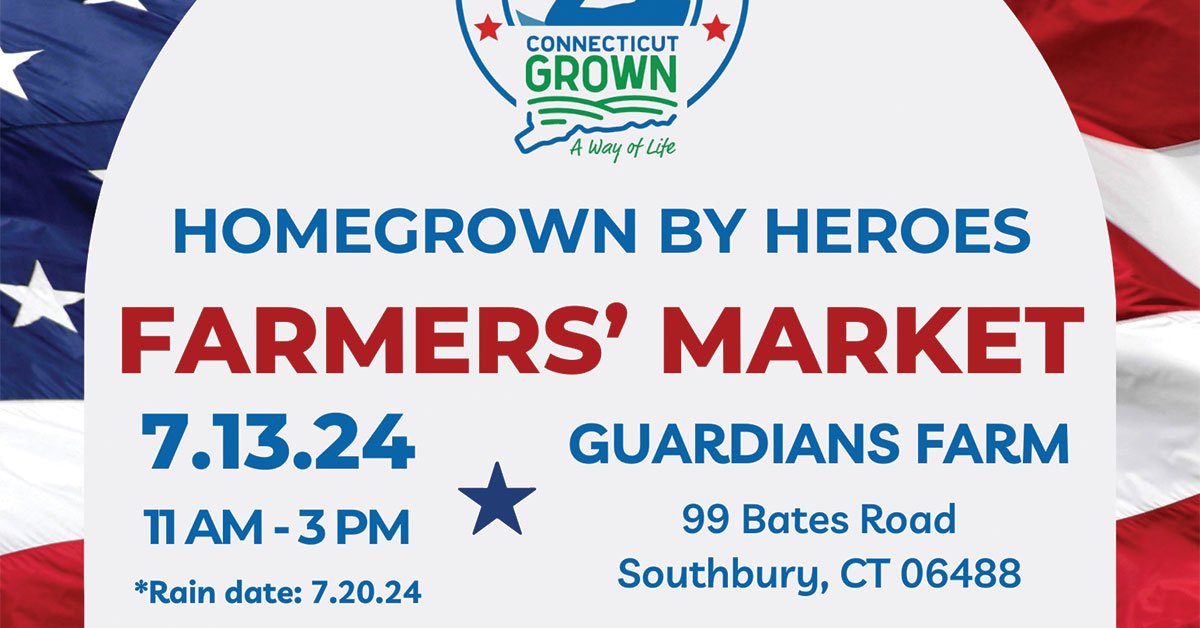 Homegrown by Heroes Farmers Market, Southbury, Connecticut